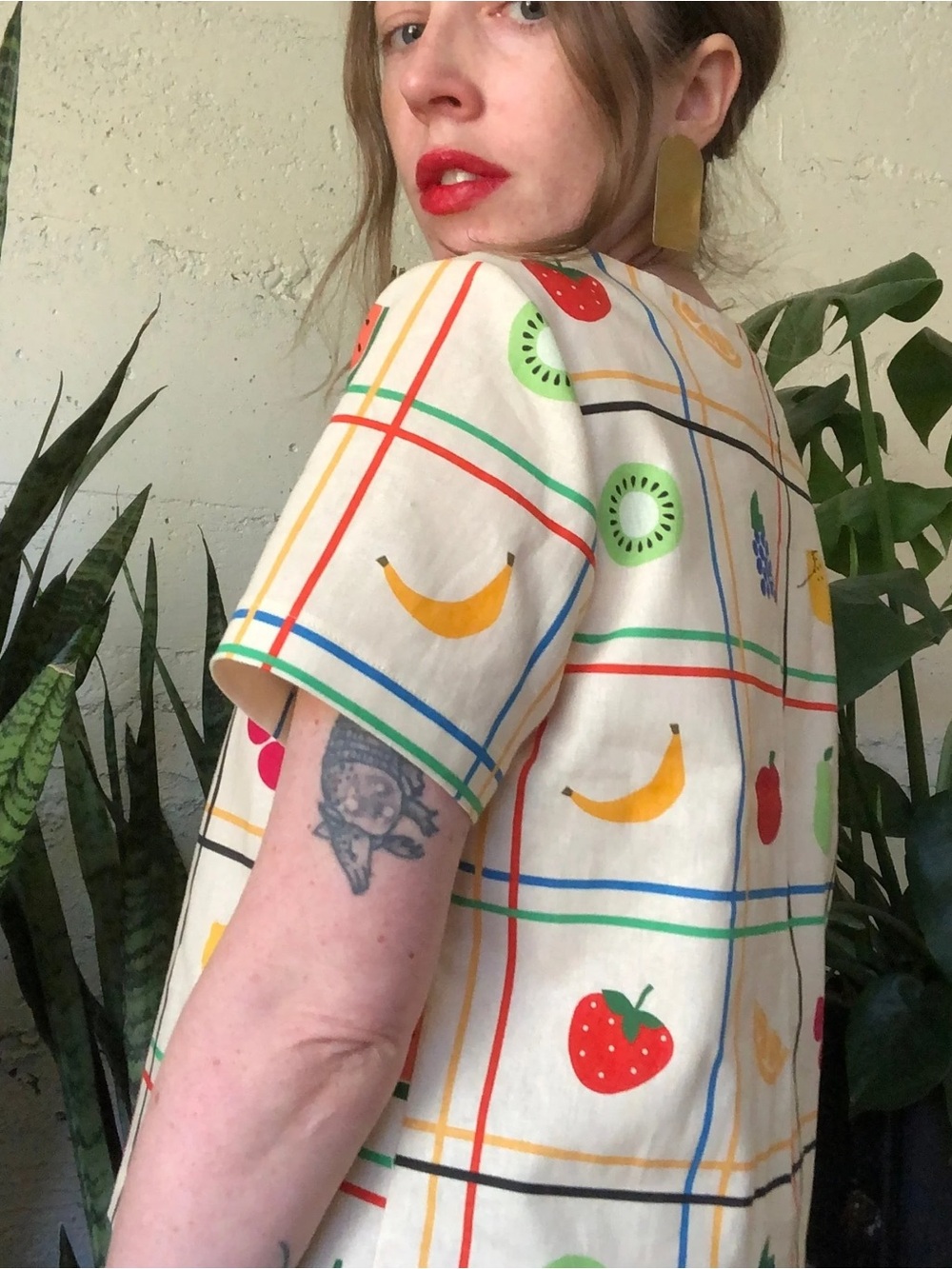 Ersa Fibers fruit salad crop top - Picture 4 of 5